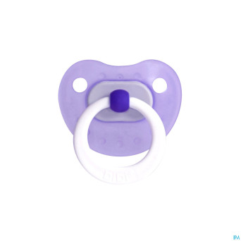 Bibi sucette soft violet 12mois