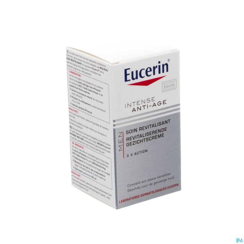 Eucerin men intense a/age soin revitalisant 50ml