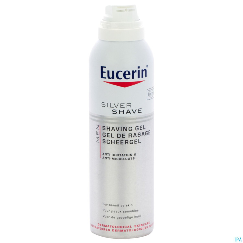 Eucerin men silver shave gel de rasage    150ml