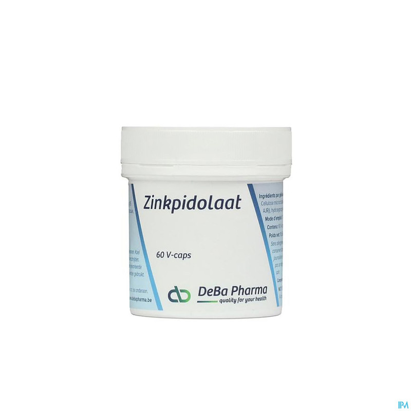Zinc pidolate    v-caps 60x 75mg    deba