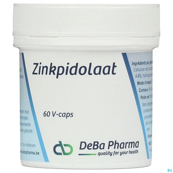 Zinc pidolate    v-caps 60x 75mg    deba