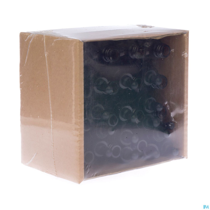 Flacon compte gutt rond brun pp18 complet 50ml 15