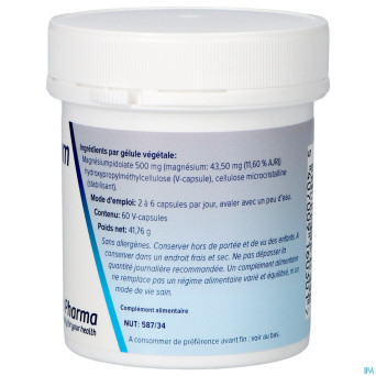 Magnesiumpidolate   v-caps 60x500mg    deba