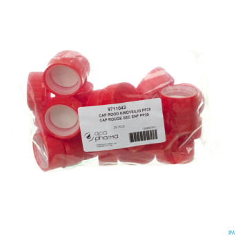 Capsule securite enfant rouge pp28 25 aca