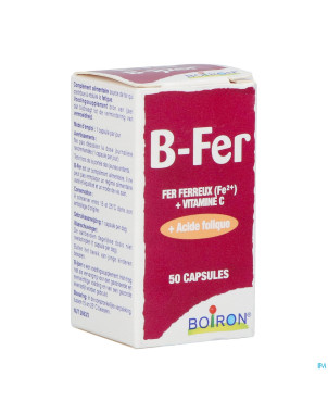 B-fer nutridoses    caps  50 boiron