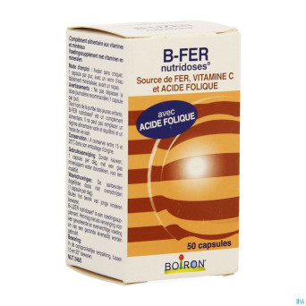 B-fer nutridoses    caps  50 boiron