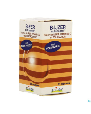 B-fer nutridoses    caps  50 boiron
