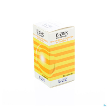 B-zinc nutridoses    caps  50 boiron