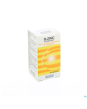B-zinc nutridoses    caps  50 boiron