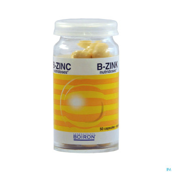 B-zinc nutridoses    caps  50 boiron