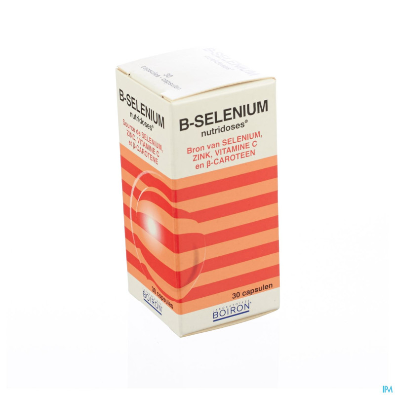B-selenium nutridoses    caps  30 boiron