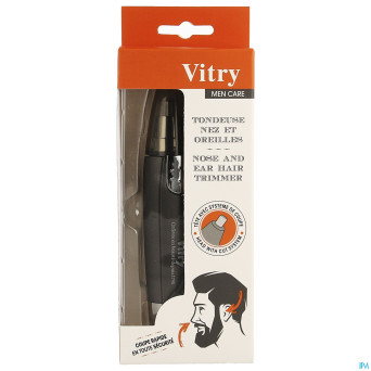Vitry tondeuse poils nez a piles 1043pil