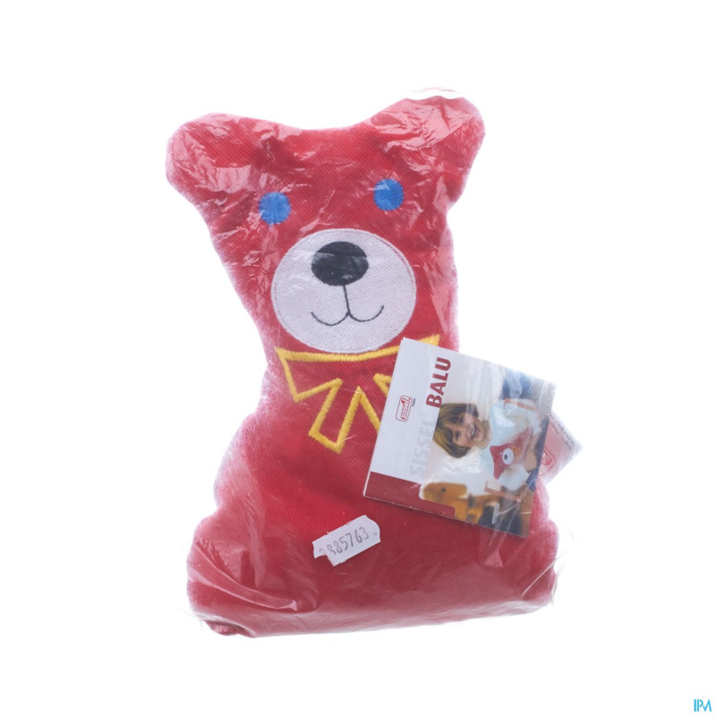 Sissel balu coussin chauffant enfant rouge