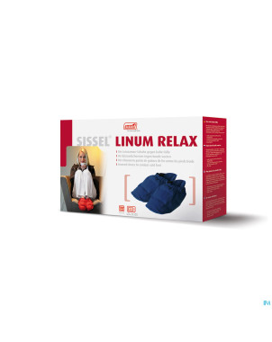 Sissel linum relax chausson conf.graines lin bleu