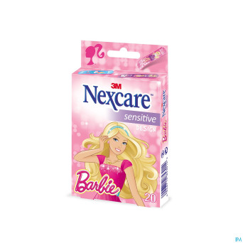 Nexcare 3m sensitive design barbie assort.20