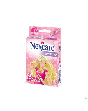 Nexcare 3m sensitive design barbie assort.20