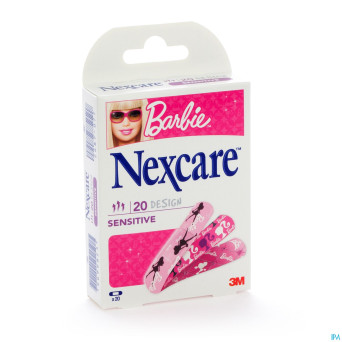 Nexcare 3m sensitive design barbie assort.20