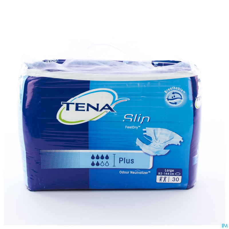 Tena slip plus large breathable   30 710003