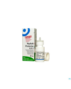 Hyabak protector 0,15% collyre 1x10ml cfr 3010253