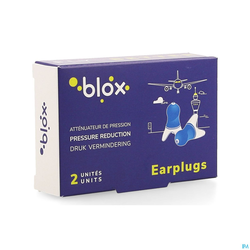 Blox avion 1 paire protection auditive a/pression