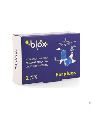 Blox avion 1 paire protection auditive a/pression
