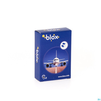 Blox avion 1 paire protection auditive a/pression