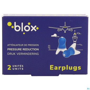 Blox avion 1 paire protection auditive a/pression