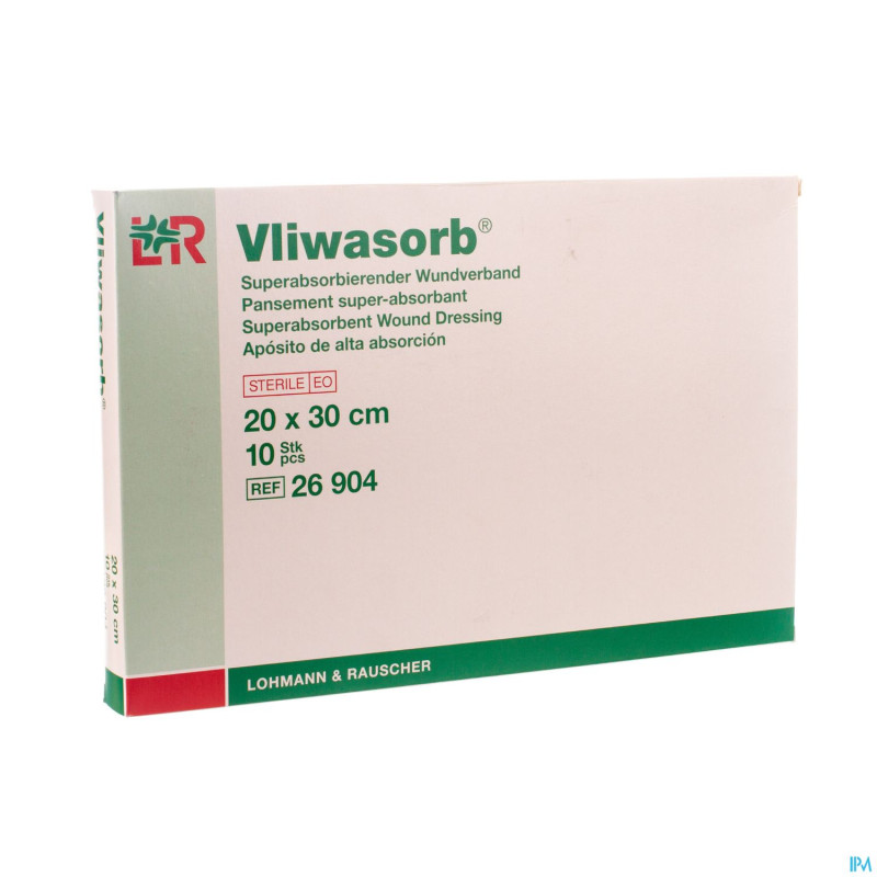 Vliwasorb pans absorb ster 20x30 10 26904