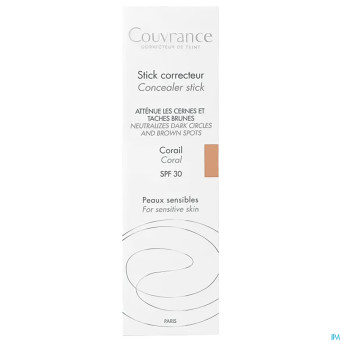 Avene couvrance stick correcteur corail
