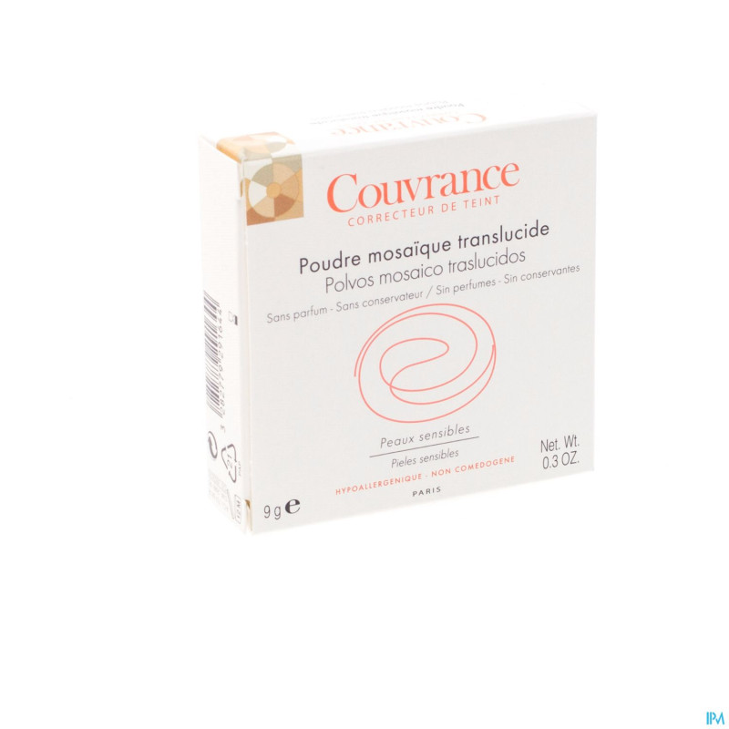 Avene couvrance poudre mosaique translucide 9g