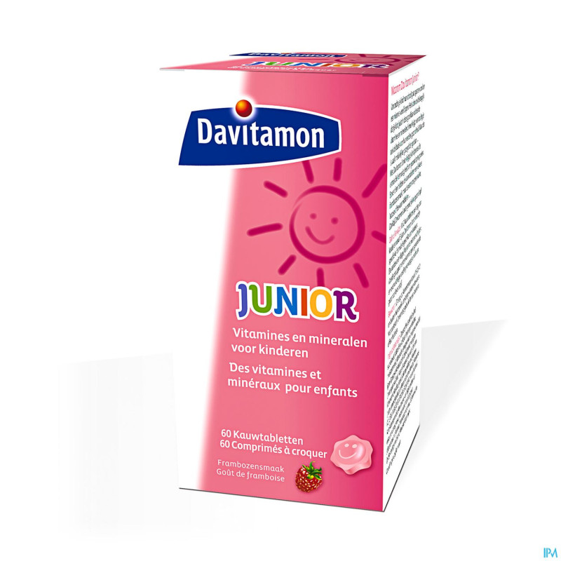 Davitamon junior framboise nf comp 60 rempl1554690