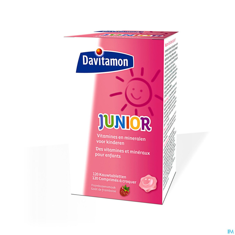 Davitamon junior framboise nf comp120 rempl2119097