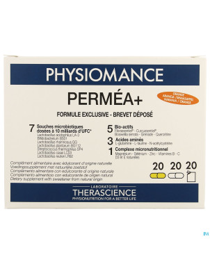 Permea+  20sach+20sticks+40comp physiomance pha138