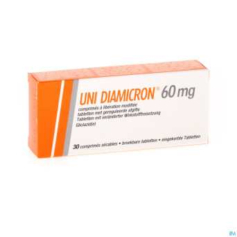 Uni diamicron comp  30 x 60 mg