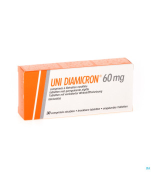 Uni diamicron comp  30 x 60 mg