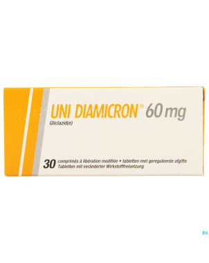 Uni diamicron comp  30 x 60 mg