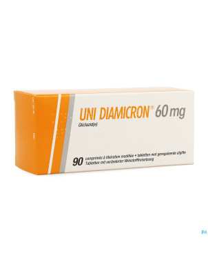 Uni diamicron comp  90 x 60 mg