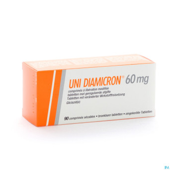 Uni diamicron comp  90 x 60 mg
