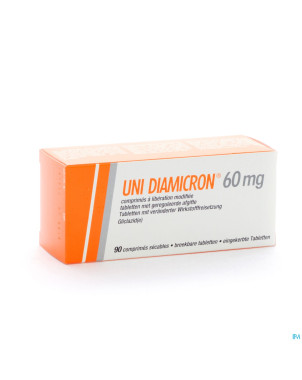 Uni diamicron comp  90 x 60 mg