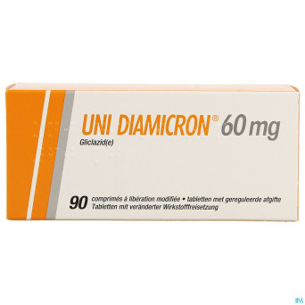 Uni diamicron comp  90 x 60 mg