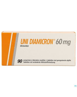 Uni diamicron comp  90 x 60 mg