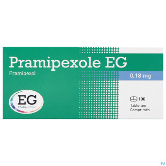 Pramipexole eg 0,18mg comp 100x0,18mg