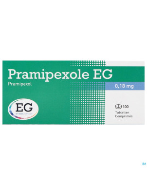 Pramipexole eg 0,18mg comp 100x0,18mg