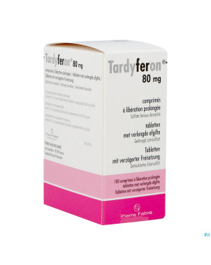 Tardyferon 80 mg    comp pell 100