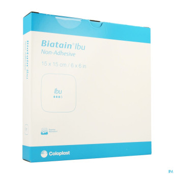 Biatain-ibu pans n/adh+ibuprof.  15x15,0  5  34115