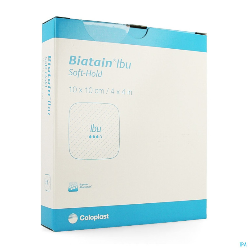 Biatain-ibu pans softhold+ibuprof.10x10,0  5 34140
