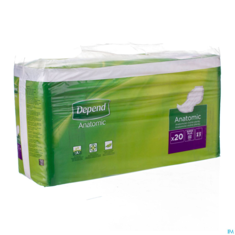 Depend anatomic super plus nf   20 d1997