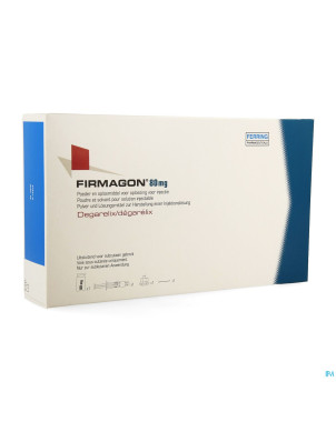 Firmagon  80 mg 1 fl inj pulv + ser inj sol