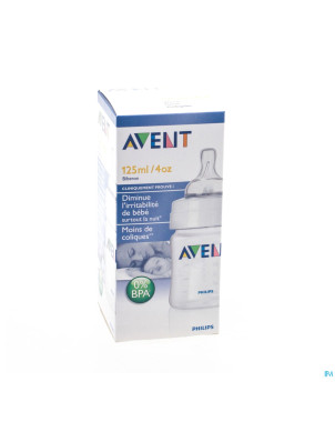 Avent biberon sans bpa polypropyl.125ml