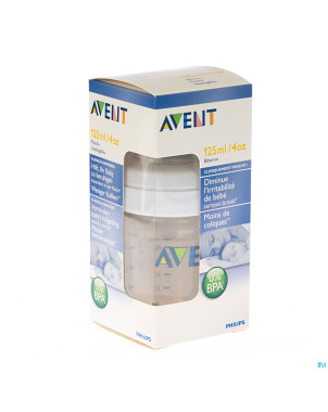 Avent biberon sans bpa polypropyl.125ml
